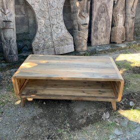 Velký Konverenční Stůl - Recyklované Dřevo