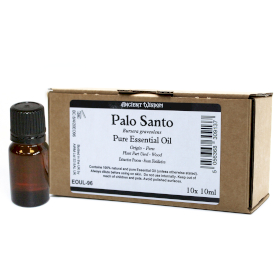 10x 10ml Palo Santo Esenciální Olej bez Etikety