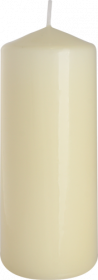 6x Sloupová Svíčka 60x150mm - Ivory