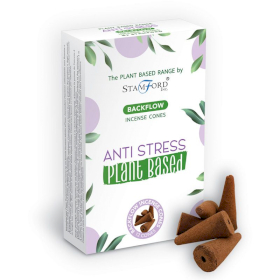 6x Rostlinné Vonné Kužely “Tekoucí Dým“ - Anti Stress