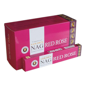 12x Golden Nag - Červená růže