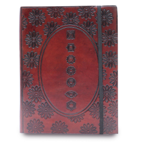 Střední Zápisník s Gumičkou - Chakra Mandala