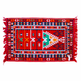 Kilim Koberec 125x80 cm - Červený