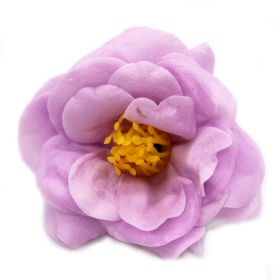 36x Mýdlové Květy - Kamélie - Světle Fialová