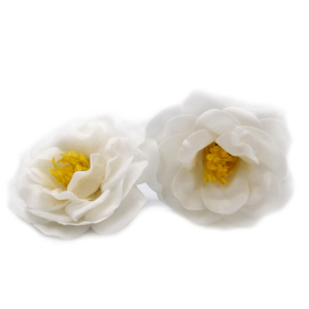 36x Mýdlové Květy - Kamélie - Bílá