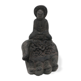 Stojan na Vonné Kužele - Ruka a Buddha (černá)