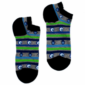 3x M/L Hop Hare Bambusové Ponožky - Nízké (41-46) - Zlé Oko & Hamsa