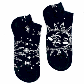 3x S/M Hop Hare Bambusové Ponožky - Nízké (36-40) - Slunce a Měsíc