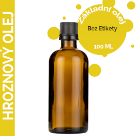 10x Hroznový Olej - 100 ml - Bez Etikety