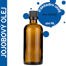 10x Jojobový Olej - 100 ml - Bez Etikety