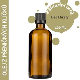 10x Olej z Pšeničných Klíčků - 100 ml - Bez Etikety