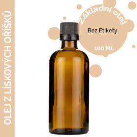 10x Olej z Lískových Ořechů - 100 ml - Bez Etikety