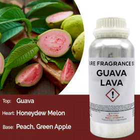 500ml Čistý Vonný Olej - Guava Lava