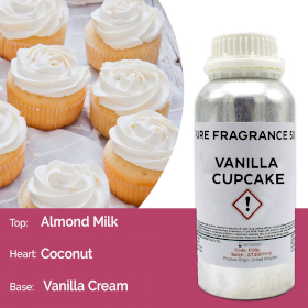 500ml Čistý Vonný Olej - Vanilkový Cupcake