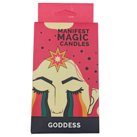 3x Esoterické Magické Svíčky (balení 12 kusů) - Růžové