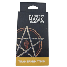 3x Esoterické Magické Svíčky (balení 12 kusů) - Černé