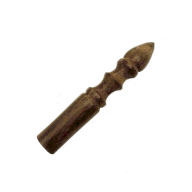 Dřevěná Hůlka - 12cm - Tvarovaná - bez kůže