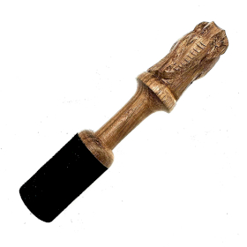 Dřevěná Hůlka - 14cm - Řezba Slona