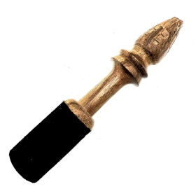 Dřevěná Hůlka - 14cm - Řezba Namaste