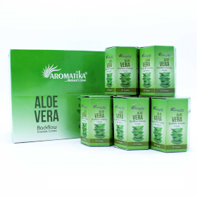 12x Aromatika Masala Kužele Tekoucí Dým - Aloe Vera