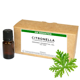 10x Organický Esenciální Olej bez Etikety 10ml - Citronella
