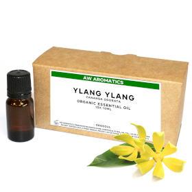 10x Organický Esenciální Olej bez Etikety 10ml - Ylang Ylang