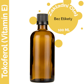 10x Tokoferol (Vitamin E) - 100ml - Bez Etikety
