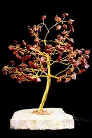 Stromek Štěstí - Červený Jaspis - 160 Kamínků