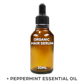 20x Organické Vlasové Sérum bez Etikety 30ml - Peppermint