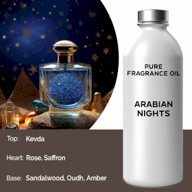 500ml Čistý Vonný Olej - Arabské Noci