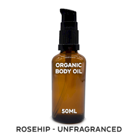 10x Organický Tělový Olej 50ml - Šípek (Bez Vůně) - Bez Etikety