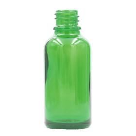 70x 100ml Zelená Skleněná Lahvička - Bez Uzávěru