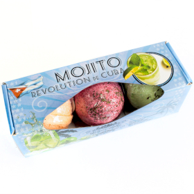 3x Sada 3 Šumivých Bomb do Koupele - Mojito