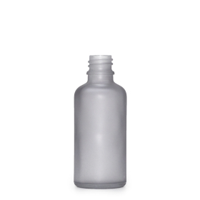 160x 10ml Skleněná Láhev z Matně Šedého Skla - Bez Uzávěru