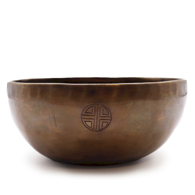 Extra Velká Indická Zpívající Miska - Měsíční Fázy (cca 1500g) - 22cm