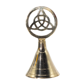 4x Mosazný Oltářní Zvon - Triquetra