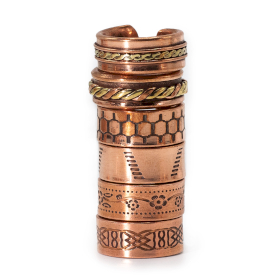 6x Měděné Prsteny s Magnety - Různé Designy & Velikosti