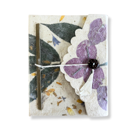 Střední Lokta Zápisník - Bougainvillea (15x12cm) - 45 listů