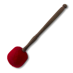 Extra Velká Plstěná Tyč na Gong - 34 cm