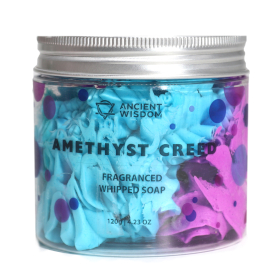 3x Šlehaná Mýdla - Amethyst Creed 120g