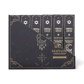 12x Vonné Tyčinky s Turmalínem - Santalové Dřevo