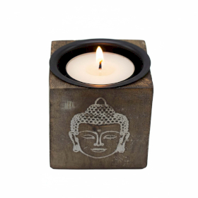 10x Kostkový Svícen / Stojan na Vonné Tyčinky - 5x5x5cm - Esoterický Výběr