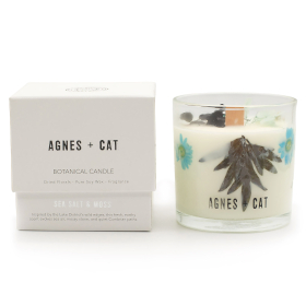 Agnes & Cat Botanická Sójová Svíčka - Mořská Sůl & Mech