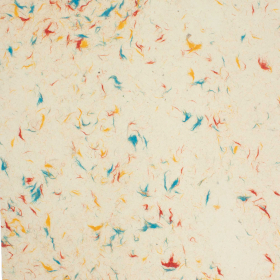 A4 - Lokta Kraftový / Balící Papír (balení 20 listů) - Smíšená Květinová Bavlna