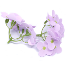 36x Mýdlové Květy - Hortenzie - Fialová