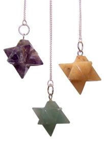 3x Merkaba Kyvadlo - (různé)