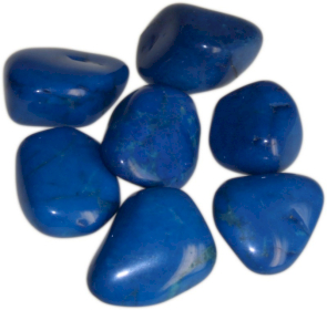 24x Vzácné Kameny - 24 ks - Howlit - Modrý