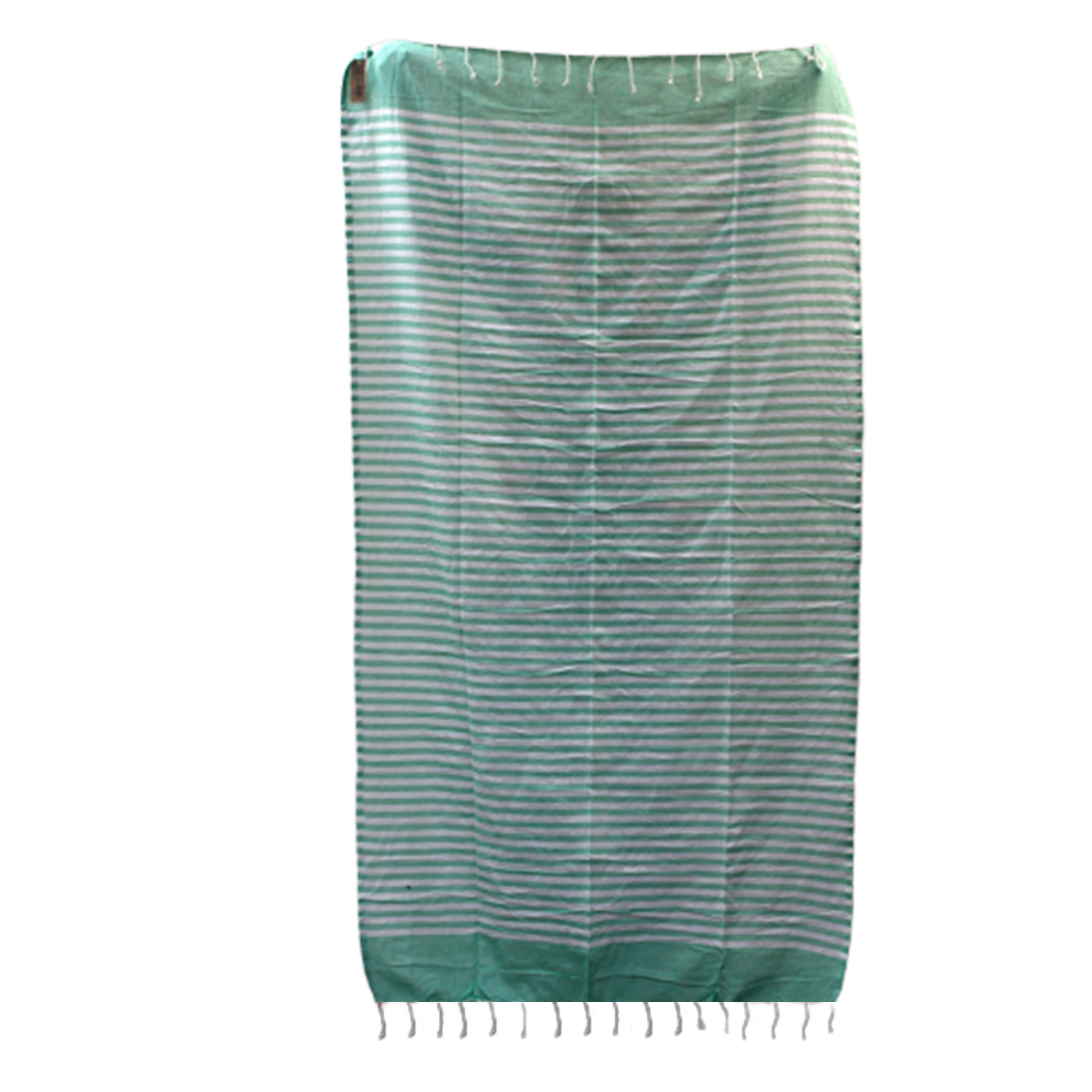 Bavlněný plážový ručník - 100x180 cm - Zelený
