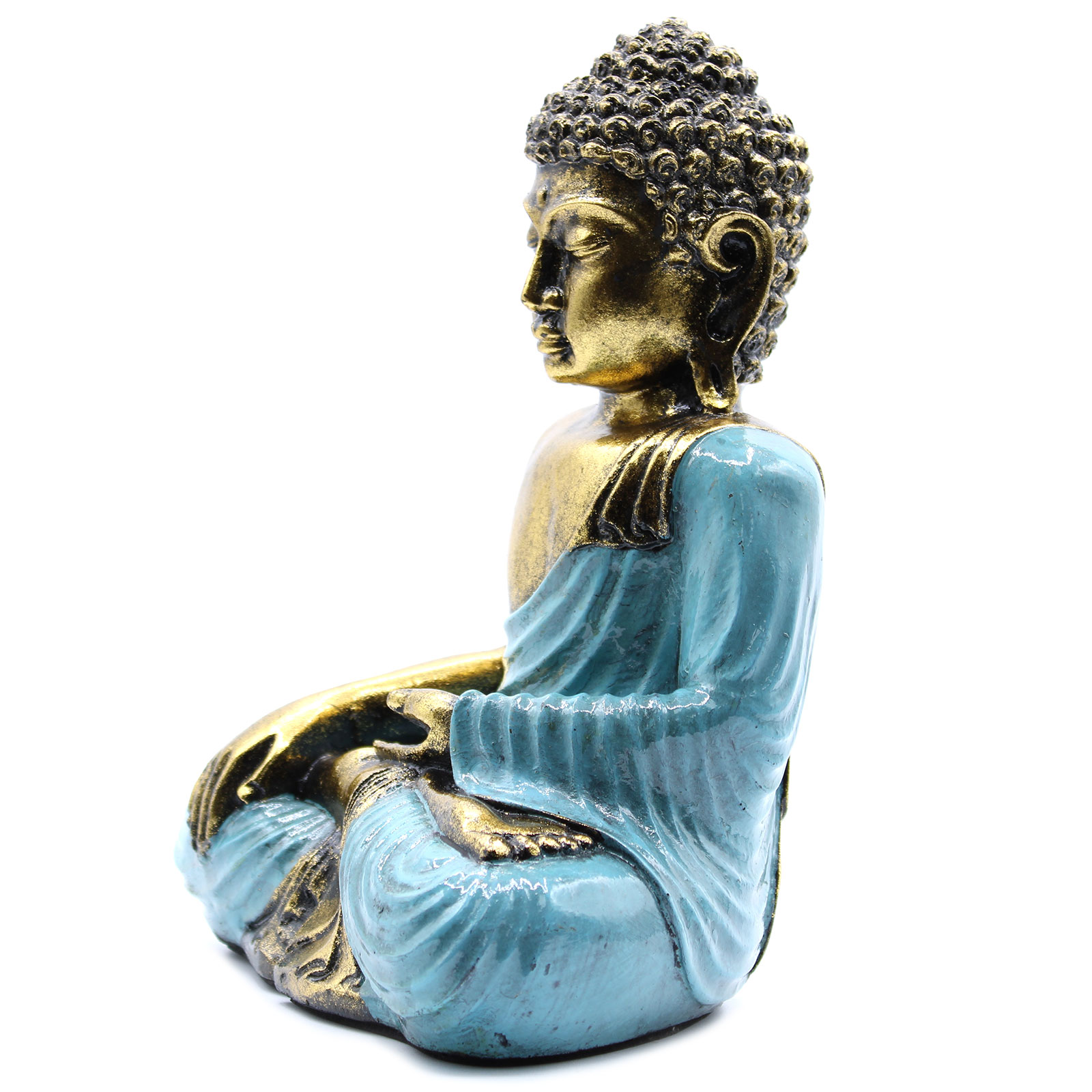 Modrý & Zlatý Buddha - Velký