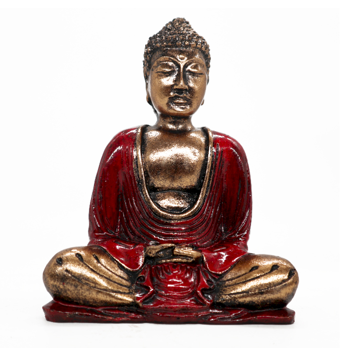 Červený & Zlatý Buddha - Střední